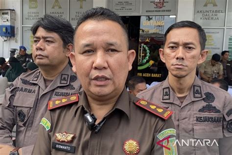 Kejari Aceh Barat Berkas Penyelundupan Rohingya Ke Aceh Sudah P