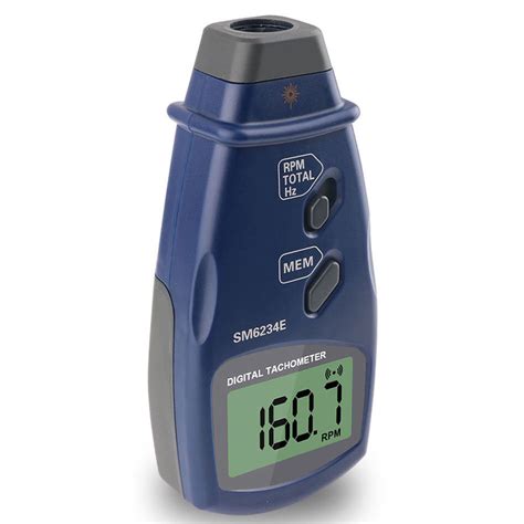 In Portable Photo Tachometer Digital Laser Non Contact Photoelectric