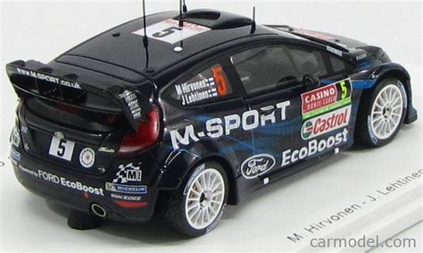 SPARK MODEL S3790 Echelle 1 43 FORD ENGLAND FIESTA RS WRC TEAM M