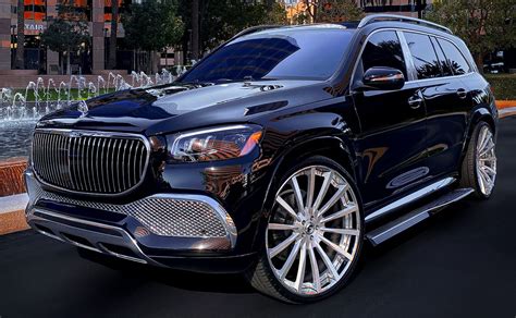 2021 Mercedes Maybach Gls Sitting On Piatto Ecl Wheels