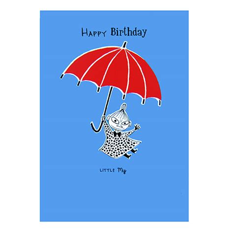 Moomin Birthday Assorted Greeting Card Set Moomin Books Gifts