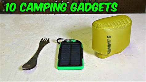 10 Camping Gadgets Put To The Test Youtube