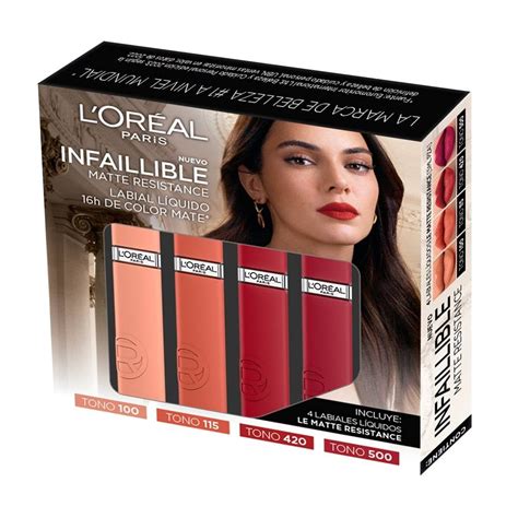 Labiales L Or Al Le Matte Resist Pzas Walmart