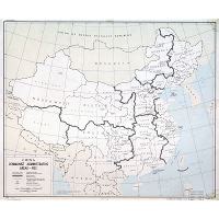 Large detailed China Communist Administrative Divisions map - 1959 ...