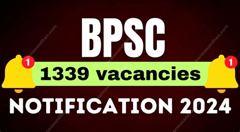 1339 Posts Public Service Commission BPSC Recruitment 2024 Last