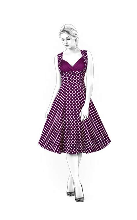 Dress Sewing Pattern Made To Measure Sewing Pattern From Lekala With