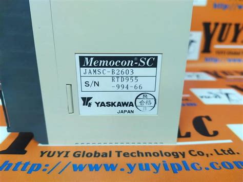 Yaskawa Memocon Sc Jamsc B Plc Input Module Plc Dcs Servo Control