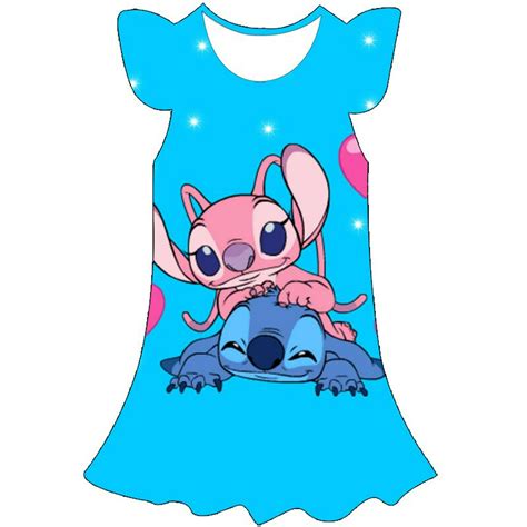 Disfraz De Stitch Para Niños Y Niñas De 1 3 7 9 Y 10 Años Ropa De Cosplay Vestido De Fiesta