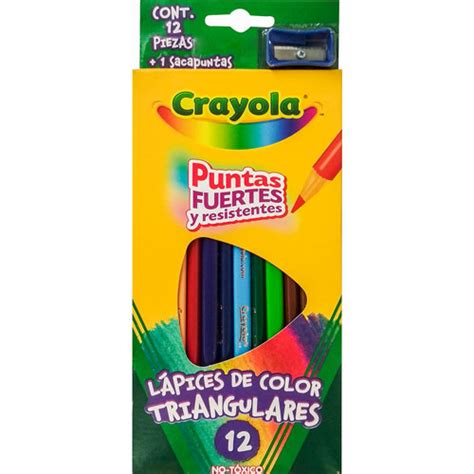 L Pices De Colores Triangulares Crayola Con Piezas Lumen