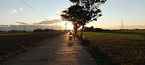 Sunset sa bukid : r/PhilippinesPics