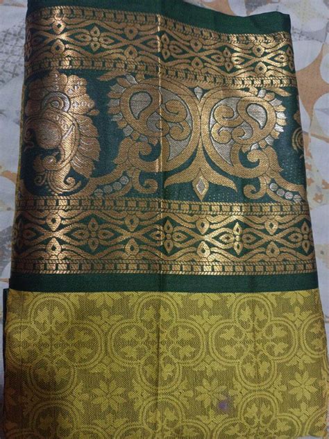 Ready Stock Pure Mercerised Soft Silk In Exclusive Border Design