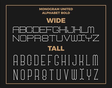 Monogram United Font By Kreationskreations Creative Fabrica