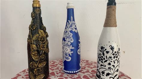 Elegantes Ideas Para Decorar Botellas De Vino Decoradas Con