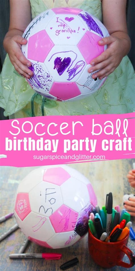 Soccer Ball Craft ⋆ Sugar, Spice and Glitter