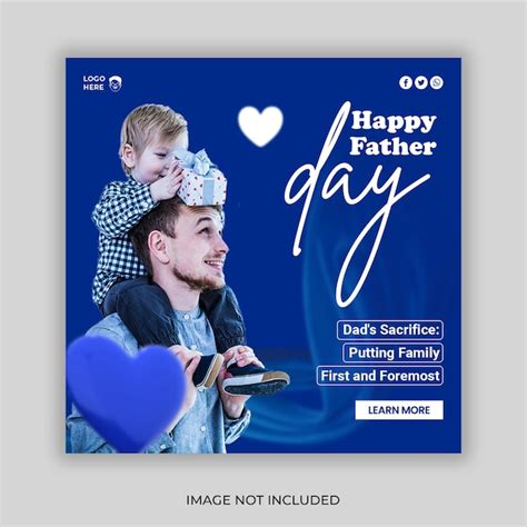 Premium Psd World Father Day Social Media Post Design Or Banner