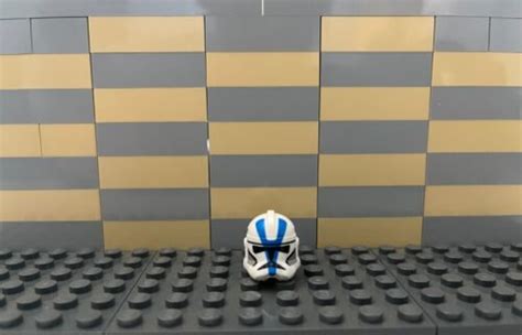 Lego Star Wars Rare Misprint St Clone Trooper Helmet Ebay