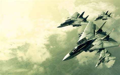 Hd Wallpaper Ace Combat Ace Combat 5 The Unsung War Grumman F 14