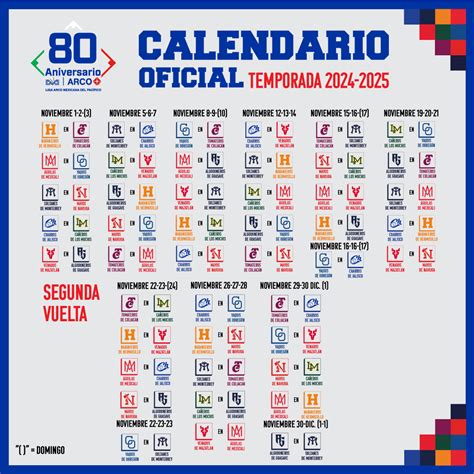 LAMP ANUNCIA AJUSTES EN SU CALENDARIO DE LA TEMPORADA 2024 2025