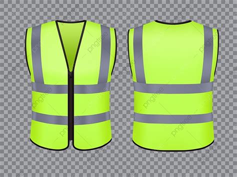 Safety Vest Vector Hd Png Images Safety Vest Jacket Isolated Security