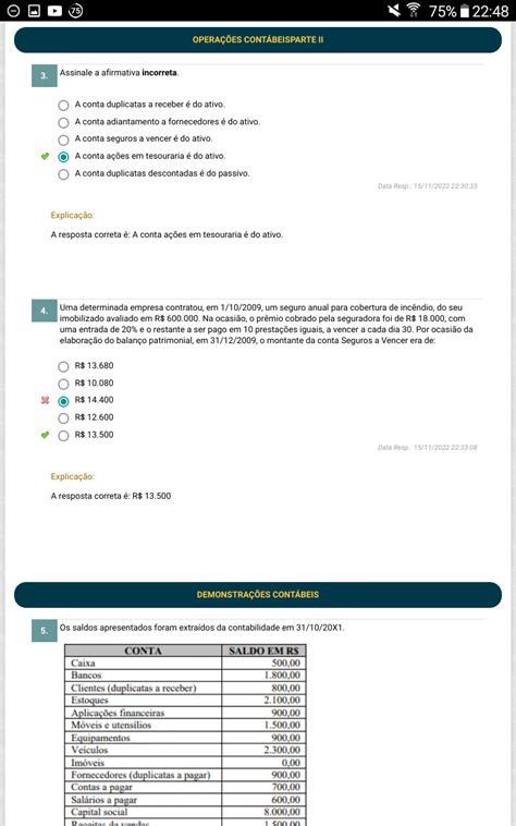 Teste De Conhecimento Contabilidade Geral