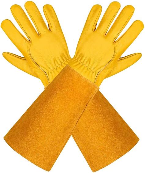 Zwini Guantes de jardinería para Mujeres y Hombres Guantes de poda de