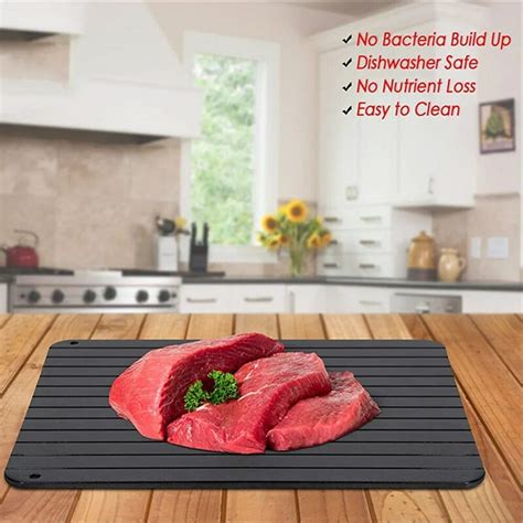 Hot Quick Thawing Board Fast Defrosting Board Defrost Tray Thaw Frozen