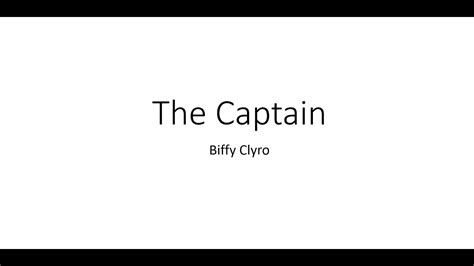 The Captain Biffy Clyro Drum Score Youtube