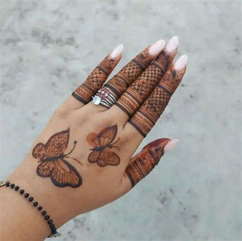 Butterfly Style Mehandi Designs Nel 2024 Mehandi Designs Mehandi Style