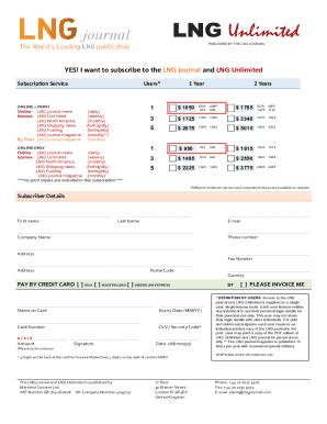 Fillable Online Inverness Oran Subscription Form Fax Email Print