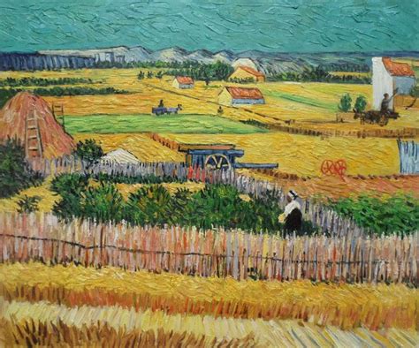 Van Gogh Reproductions The Harvest Reproduction At Overstockart