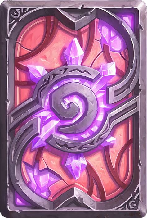 Card Back Exodar Artist Blizzard Entertainment Hearthstone Game