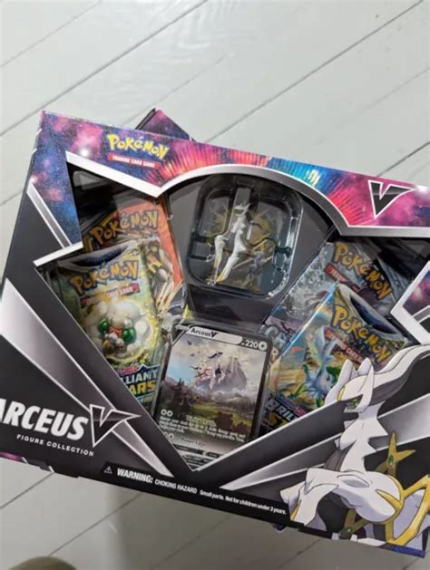 Pokemon Tcg Arceus V Figure Collection Box Factory Sealed Cosmic