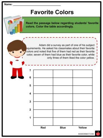 Organize Represent And Interpret Data Facts Worksheets