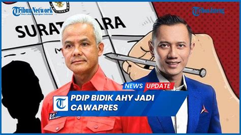 Serius Bidik AHY Jadi Cawapres Ganjar Pranowo PDIP Bantah Memecah KKP