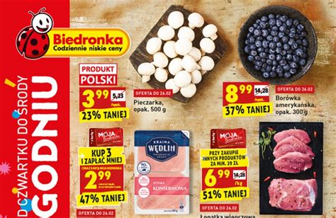 Biedronka Gazetka Od Jakie Promocje W Biedronce Od Czwartku