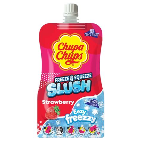 Saldējums Chupa Chups Slush Strawberry 250ml Candy Pop