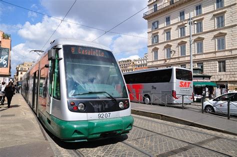 Rome Trams Lines Hours Fares And Map Of The Tram Network In Rome