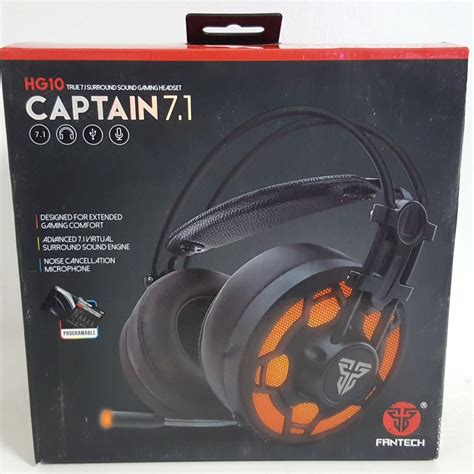 Rush Headset Fantech Hg Captain Audio Headphones Headsets