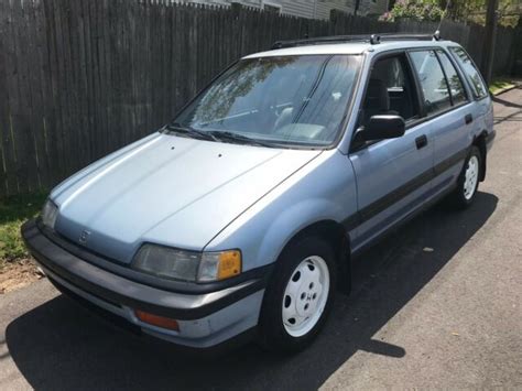 1989 RT4WD HONDA CIVIC WAGON 4WD WAGOVAN For Sale