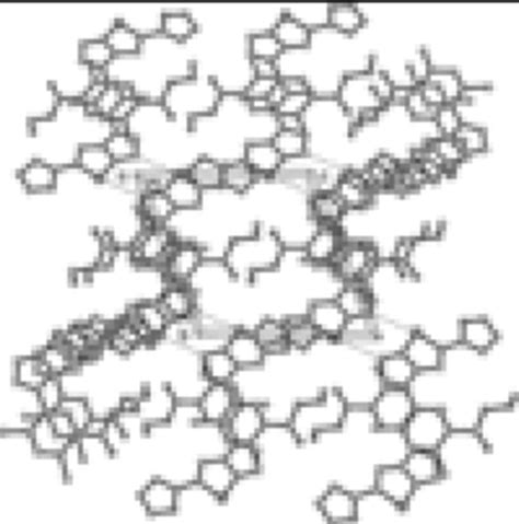 The Crystal Packing Of I Showing The Intermolecular Sn