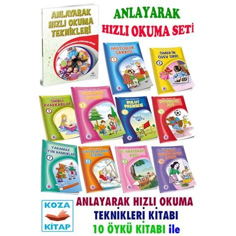 Anlayarak Hızlı Okuma Seti Uygulama Kitabı 10 Kitap Fiyatları ve