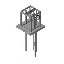 Freight elevator Revit model download - CADblocksfree | Revit family ...