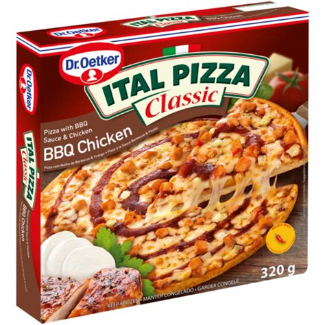 Dr Oetker Frozen Ital Pizza Classic Bbq Chicken Pizza 320g Frozen