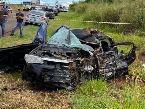 Colis O Frontal Na Pr Deixa Saldo De Um Morto Uma Pessoa