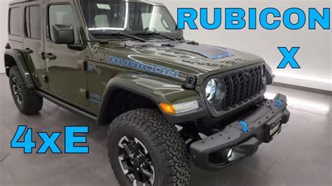 Jeep Wrangler Rubicon X Xe Hybrid Sarge Green K Walkaround