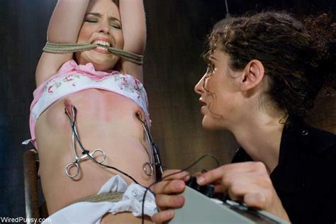 Hot Riley Shy Gets Her Muff Pleasured In A Dungeon Photos