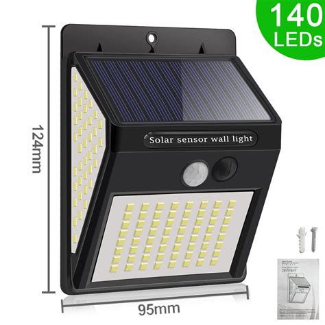 Leclstar 308 140 Led Solar Light Outdoor Motion Se Grandado