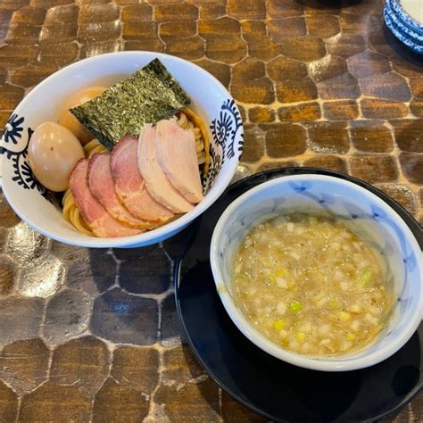 『特級龍介つけ蕎麦 味玉 ￥1480 ￥120』特級鶏蕎麦 龍介のレビュー ラーメンデータベース