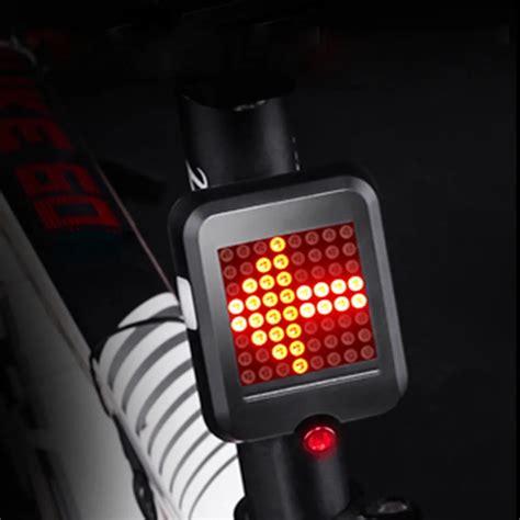 Bicycle Light Automatic Direction Indicator Taillight Usb Charging