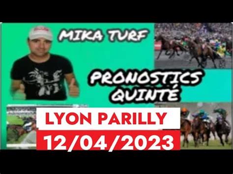 PRONO QUINTÉ DU JOUR MIKA TURF GRATUIT MERCREDI 12 AVRIL 2023 R1 C1